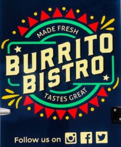 Burrito Bistro food truck logo